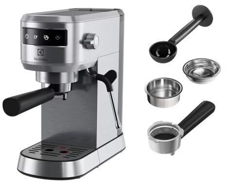 Electrolux E6EC1-6ST Explore 6 Espresso Kávéfőző, 2 csészés, Inox