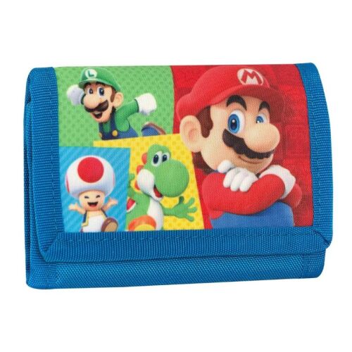 Detská peňaženka Super Mario Red/Blue 136152266