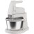 Close-up of Electrolux ESM4W White Stand Mixer with Stainless Steel Bowl