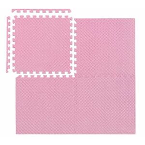 Pepita Голям размер Premium Sponge Puzzle 120x120cm (4бр. 60x60cm) #розов