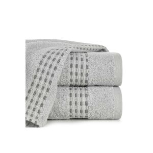Riva jacquard törölköző Ezüst 50x90 cm
