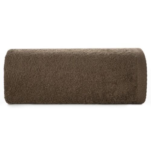 Egyszínű klasszikus törölköző 400 g/m2 Barna 50x100 cm