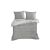 Eva08c Eva Minge mako-szatén ágyneműhuzat hímzett logóval Szürke 160x200 cm - 70x80 cm 2db 131804947