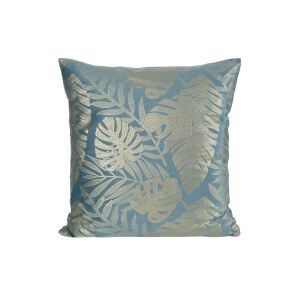Egzotikus levélmintás bársony párnahuzat Kék 45x45 cm 131804939 - Párnahuzat
