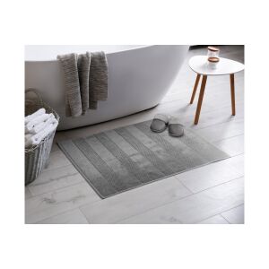 Jessi pamut fürdőszoba szőnyeg Ezüst 60x90 cm