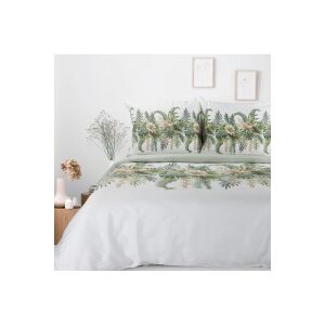 Spring30 pamut-szatén ágyneműhuzat Fehér 220x200 cm - 70x80 cm 2db