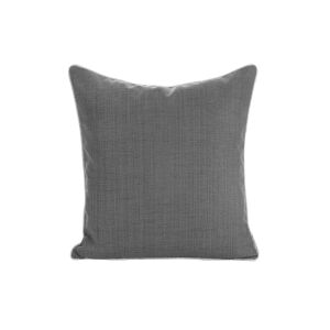 Garden3 kerti párnahuzat szélein ezüst csíkkal Acélszürke 45x45 cm