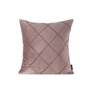 Nala2 bársony párnahuzat varrott mintával Púder rózsaszín 45x45 cm 131806744