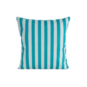 Garden6 csíkos kerti párnahuzat vízálló anyagból Kék 45x45 cm