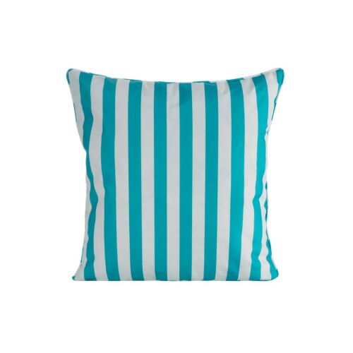 Garden6 csíkos kerti párnahuzat vízálló anyagból Kék 45x45 cm