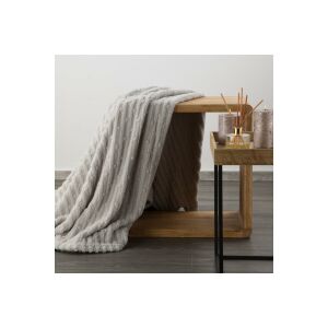 Lisa puha plüss karosszék takaró Ezüst 70x160 cm