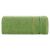 Tekercselt Suzi zöld pamut törölköző