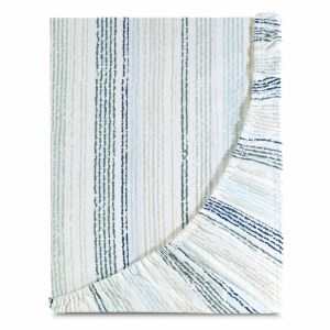 Print3 mintás gumis lepedő Kék 180x200 cm + 30 cm