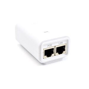 Adaptor PoE Ubiquiti POE-24-24W cu porturi PoE și LAN - Adaptoare de rețea