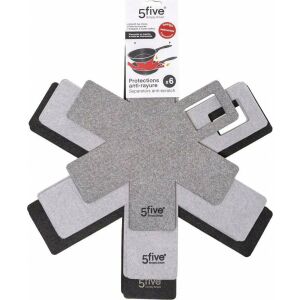 Pfannenschoner 5five Bunt 6 Stücke 131810805 - Koch- & Backgeschirr