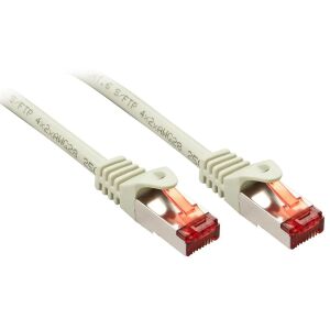 LINDY Patchkabel Cat6 S/FTP Basic hellgrau 1.00m 131811199 - FTP-Kabel