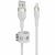 Cablu USB la Lightning Belkin CAA010BT2MWH Alb 140802045