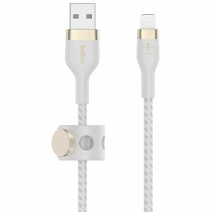 USB auf Lightning Verbindungskabel Belkin CAA010BT2MWH Weiß 140802045 - Lightning-Kabel