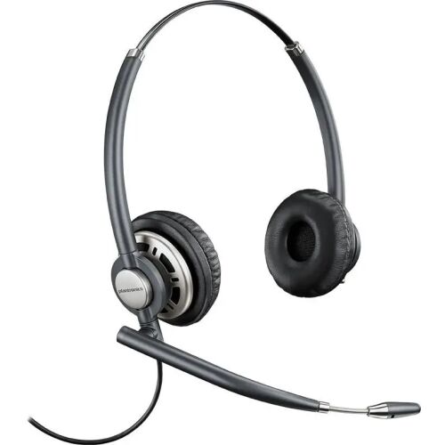 POLY Encore Pro HW720 vezetékes headset irodai és call center használatra, fekete