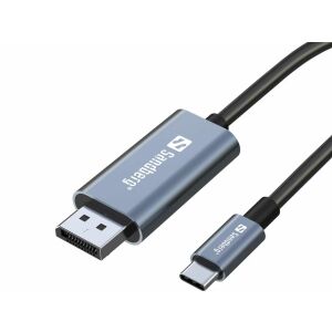 Sandberg USB-C auf DisplayPort Kabel für Videoübertragung - Sandberg