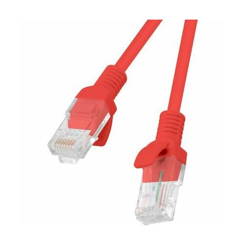 Kábel Ethernet LAN Lanberg PCU6 Piros 10 m 173803786 - Lanberg