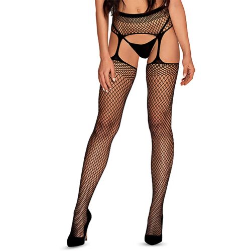 Pończochy erotyczne z pasem obsessive s815 s/m/l 131814036