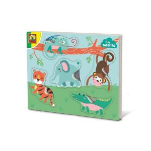 układanka puzzle SES Creative Animal Sensory 138907540 - Puzzle Baba