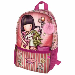 Schulrucksack Gorjuss Carousel Mini Lachsfarben (26 x 34 x 11.4 cm) 131814129 - Schreibwaren & Schreibmaterial