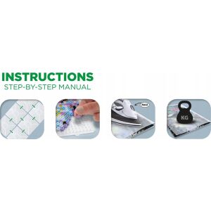 Készlet SES Creative Beedz Art - Buda 7000