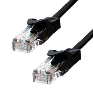 ProXtend 5UTP-003B sieťový kábel Čierna 0,3 m Cat5e U/UTP (UTP) 131814219 - Patch káble