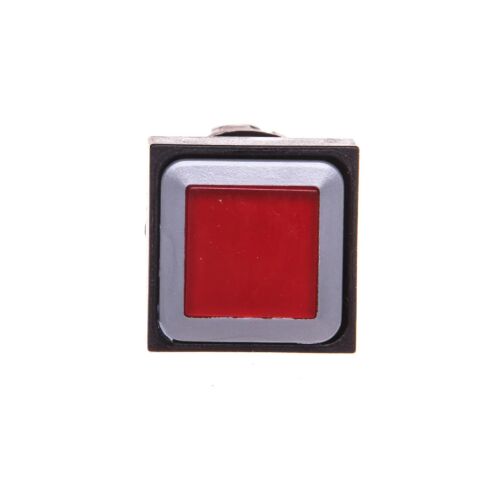 Gombos meghajtó piros önhátú háttérvilágítással Q18LT-RT 089776