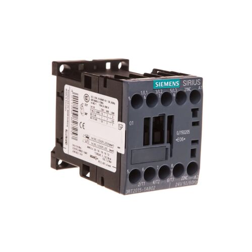 Contactor de putere 7A 3P 24V AC 0Z 1R S00 3RT2015-1AB02 131816209