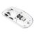 Manhattan Mouse MANHATTAN Wireless Mouse USB-A 4Tasten RGB LED weißes Banner 131816778