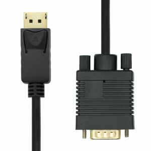 ProXtend DisplayPort Cable 1.2 to VGA 3M VGA (D-Sub) Schwarz 138907391 - DisplayPort-Konverter