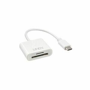 Cititor de Carduri LINDY 43185 Alb 131817083 - Cititoare de carduri USB-C