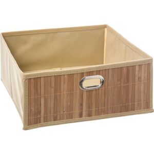 Cutii de Depozitare 5five 31 x 31 x 13.5 cm Băi Natural Bambus 31 x 31 x 31 cm 131817290 - Cutii de depozitare și coșuri