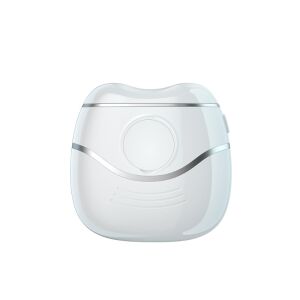 Pila, pentru unghii, Alb cu accente metalice, Portabil si usor de transportat, Compact si ergonomic, usor de manevrat 131846095 - Lábápolási eszköz
