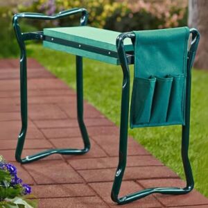 Scaun pliabil pentru gradinarit cu buzunare, organizator unelte gradina, suport ergonomic pentru plantare, accesoriu gradinarit practic si confortabil, scaun usor de transportat si depozitat