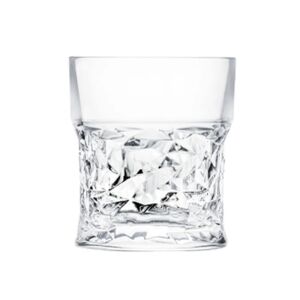 Whiskys pohár, Diamant, átlátszó, üveg, 9 x 8 x 8,5 cm, 300 ml