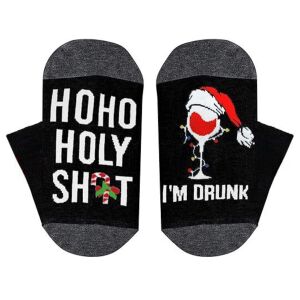 Vicces zokni, Holy Socks I'm Drunk, alsó hossza: kb. 20 cm, 35-42-es méret