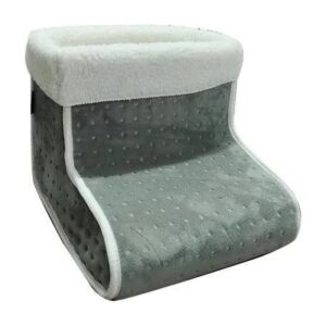 Incalzitor pentru picioare, Cizma electrica, material textil, 27cm x 26cm x 22cm, 5 trepte de temperatura pentru control precis, Portabil si usor de depozitat, ideal pentru utilizare ziln