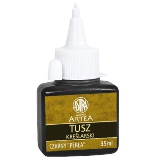 ARTEA Fekete Rajzolótinta, 35ml üveg, profi minőség