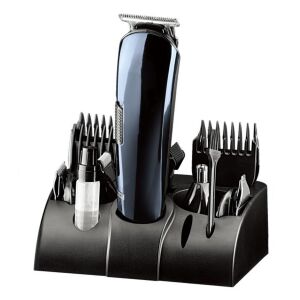 Home HG HS 12 haj- és testszőrnyíró készlet, vezetékes és vezeték nélküli használat, 5 cserélhető fej, 7 műanyag fésű, Li-ion akkumulátor 131876449 - Testszőrnyíró