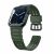 Háromszoros Védelem zöld szíj Apple Watch SE, 9, 8, 7, 6, 5, 4, 3, 2, 1 (41, 40, 38 mm) karkötő stílusban 131880505