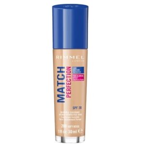 Rimmel Match Perfection Alapozó - 200 Soft Beige árnyalat, SPF20 - Alapozó