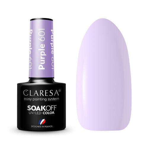 Claresa Lila Purple 601 UV/LED Gél Lakk
