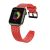 Watch Strap Y pasek do Apple Watch 7 / 6 / 5 / 4 / 3 / 2 / SE (41 / 40 / 38mm) opaska bransoleta do zegarka czerwony 131900694