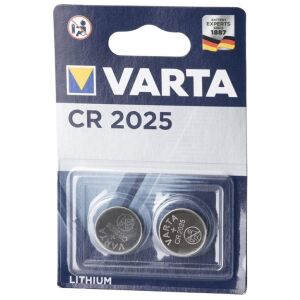 Varta CR2025 lítium gombelem, 2 darabos csomag - Varta Elem