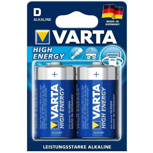 Varta Longlife Power D Größe Batterien, 1.5V, 2er-Pack