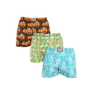 3PACK férfi bő szárú boxeralsók Styx art klasszikus gumipánt többszínű (3A16735) M 131906646 - Férfi ruházat